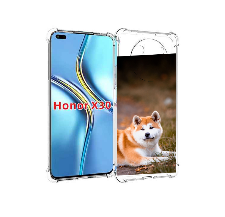 

Чехол MyPads акита ину для Honor X30 / Magic4 Lite 5G, Прозрачный, Tocco