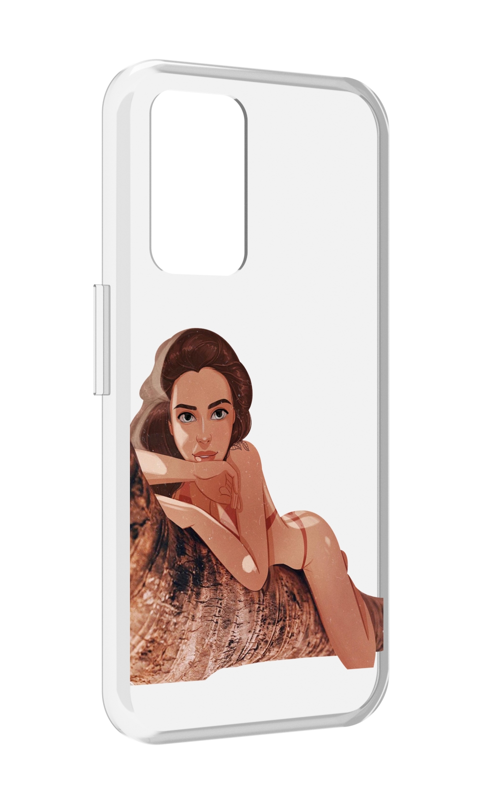 

Чехол MyPads амазонка-на-дереве для Realme GT Neo3T, Прозрачный, Tocco