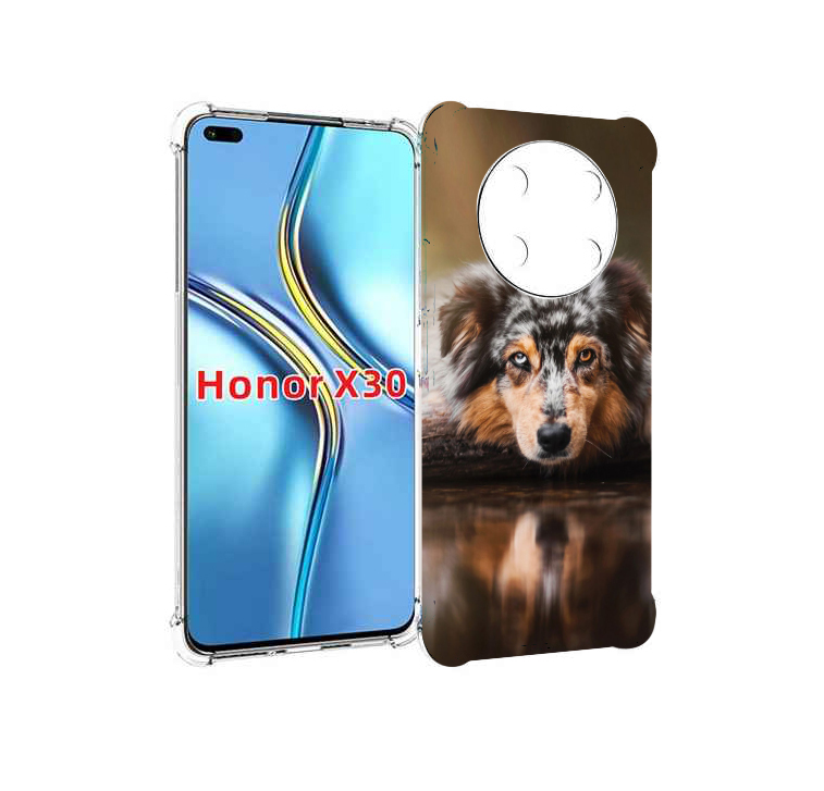 

Чехол MyPads австралииская овчарка для Honor X30 / Magic4 Lite 5G, Прозрачный, Tocco