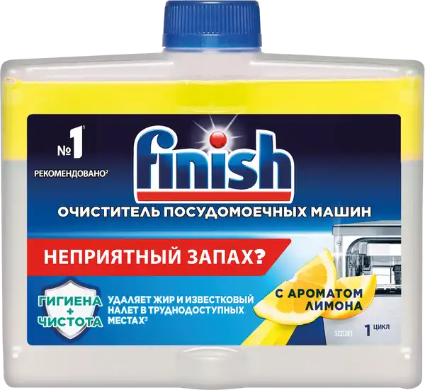 

Очиститель Finish DUO лимон 2х250 мл, DUO лимон