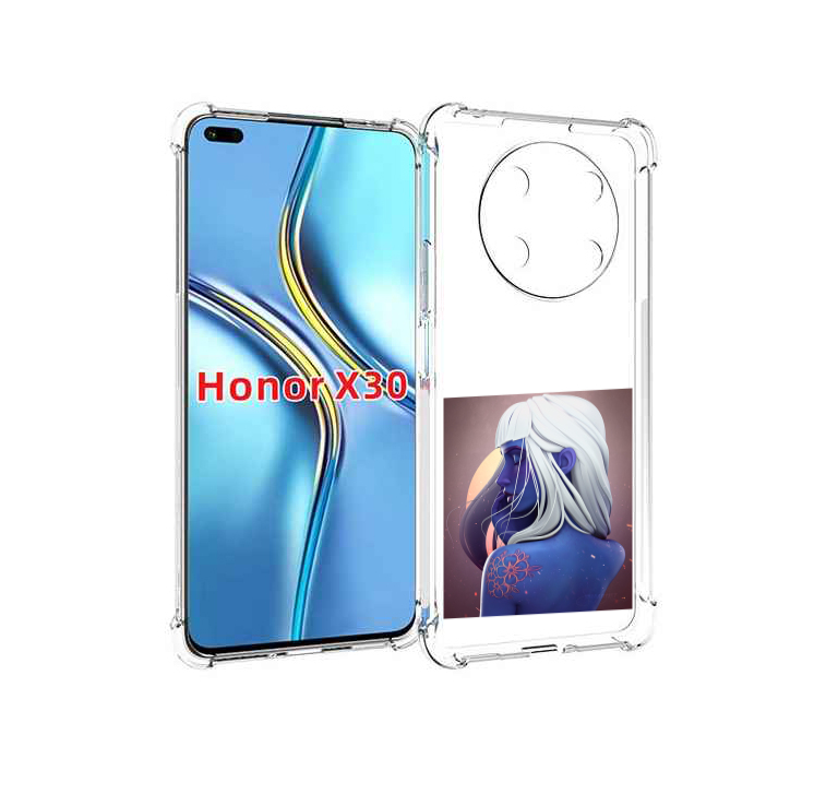 

Чехол MyPads аватар-с-цветком для Honor X30 / Magic4 Lite 5G, Прозрачный, Tocco