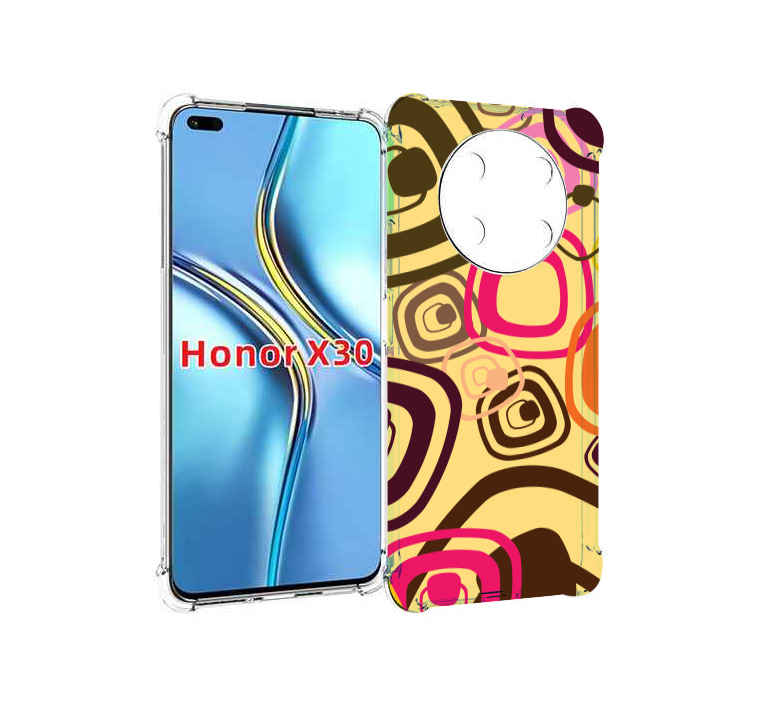 

Чехол MyPads абстракция-на-желтом-фоне для Honor X30 / Magic4 Lite 5G, Прозрачный, Tocco