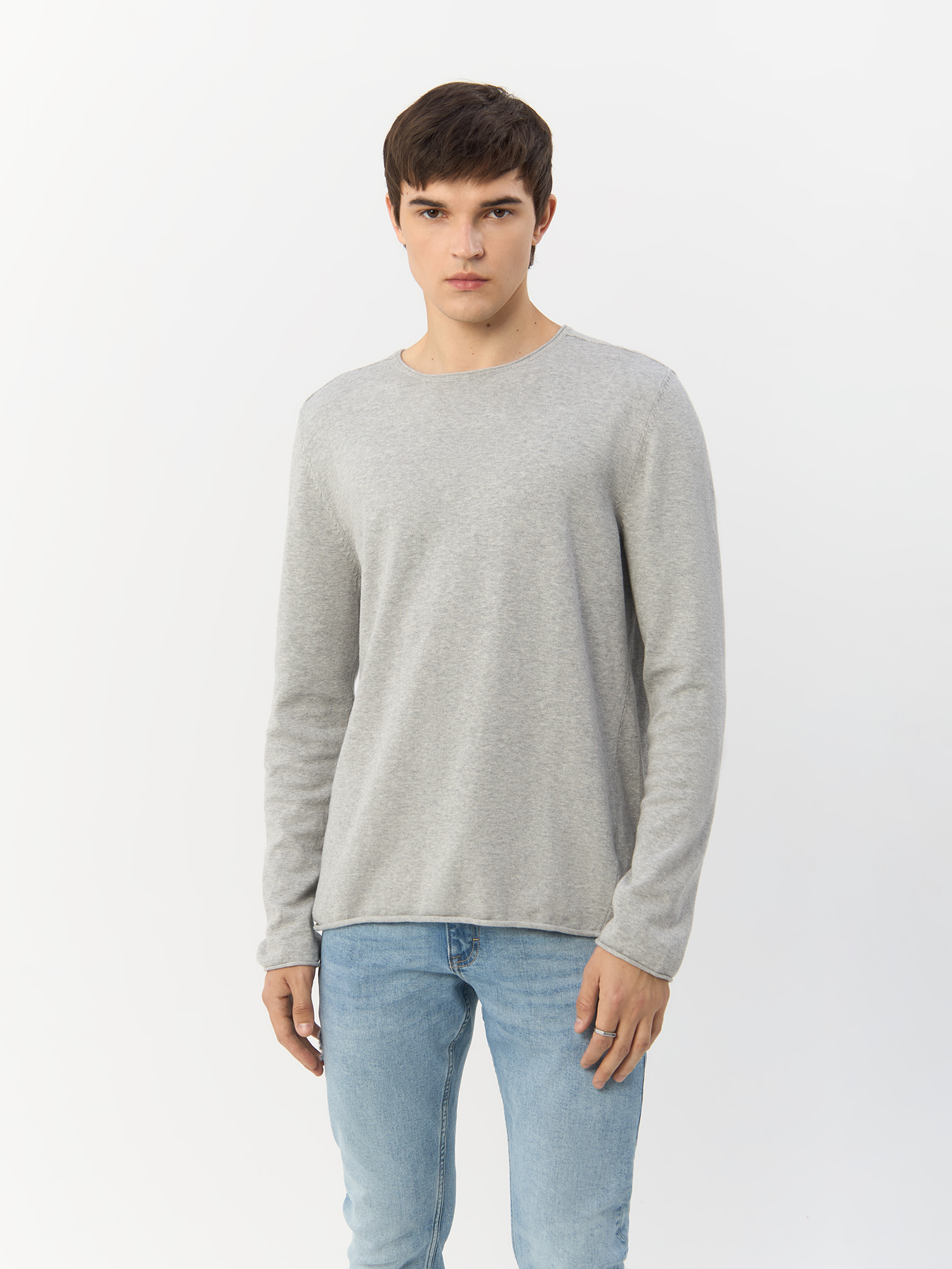 

Джемпер мужской QS by s.Oliver 2138635/9400 серый XXL, 2138635