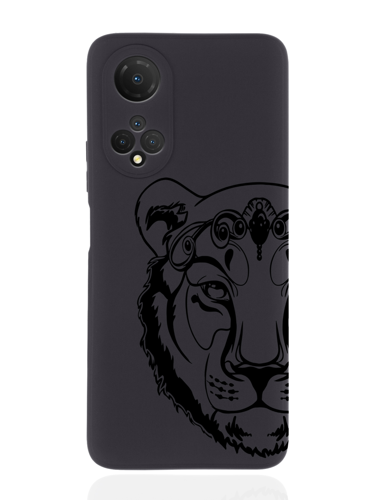 

Чехол MustHaveCase для Honor X7 Львица черный