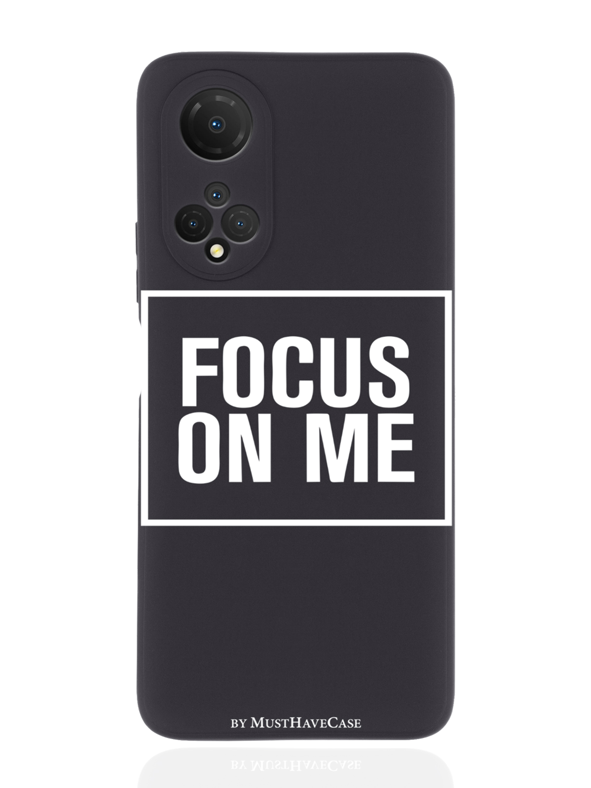 фото Чехол musthavecase для honor x7 focus on me черный