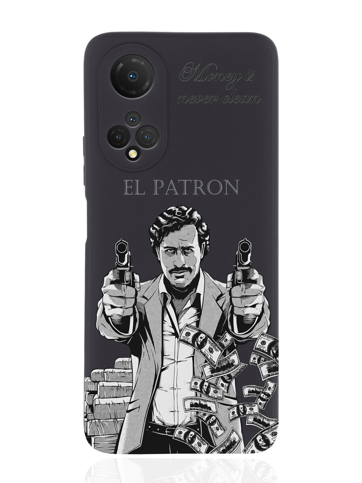 фото Чехол musthavecase для honor x7 el patron pablo escobar/пабло эскобар черный