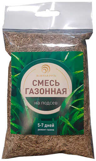 

Семена смесь газонных трав Зеленая Русь На подсев 12771 1 уп.