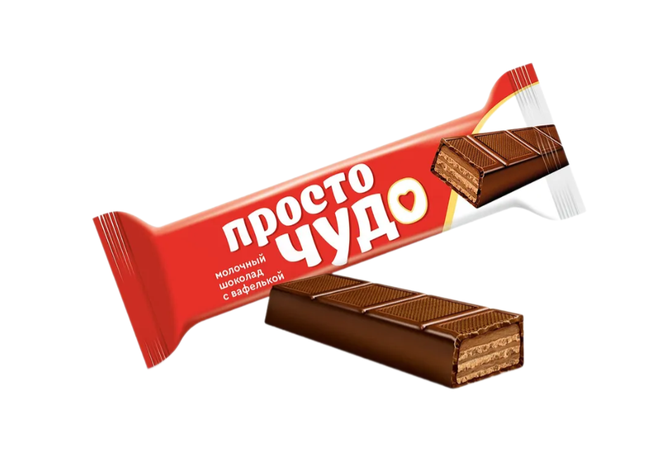 

Батончик Славянка Просто Чудо шоколадный, 14x40 г