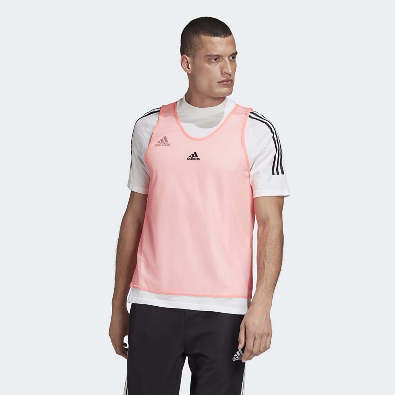 фото Майка мужская pro bib 20 adidas розовая m