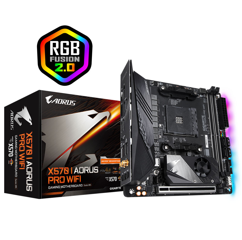 фото Материнская плата gigabyte x570 i aorus pro wifi