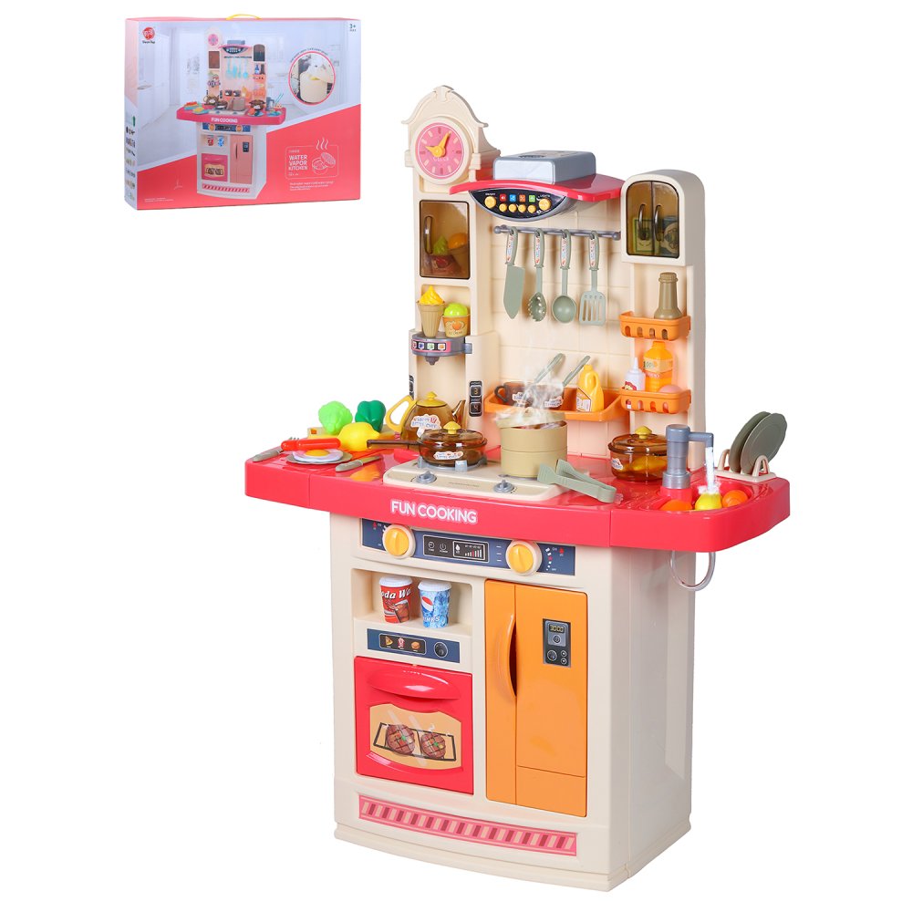 

Детская кухня BOZHI TOYS кран с водой, плита с паром, свет, звук, JB0209247