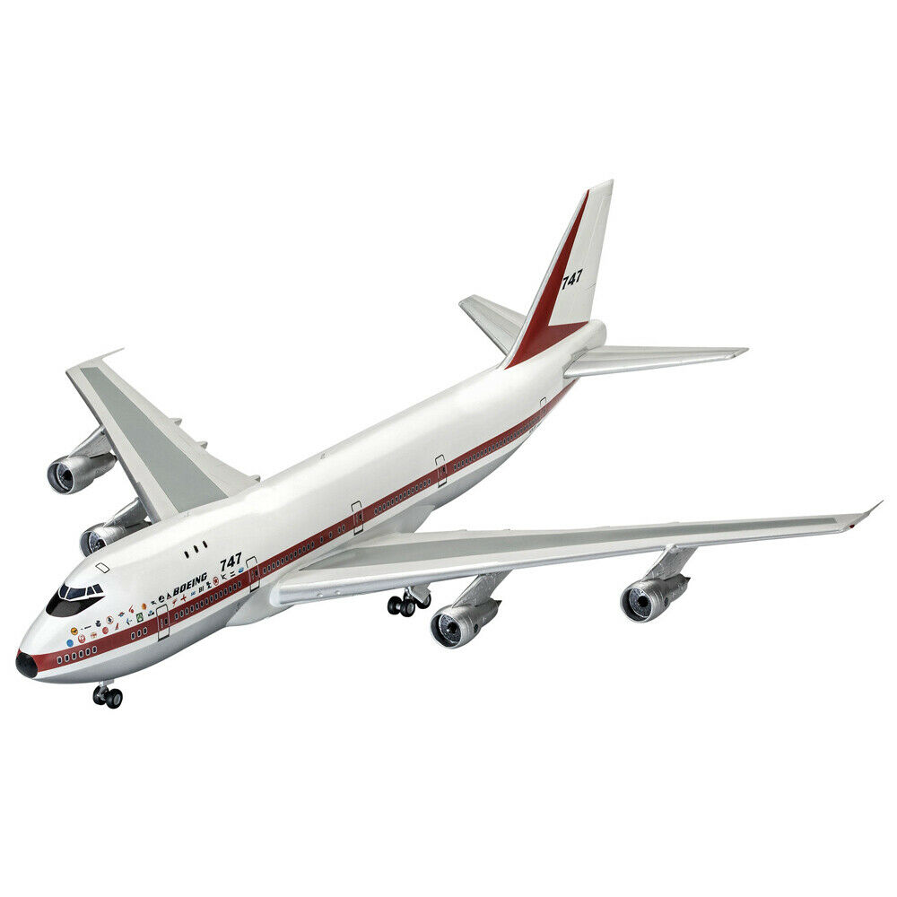 фото Сборная модель revell 1/144 подарочный набор "50th anniversary" boeing 747-100 05686