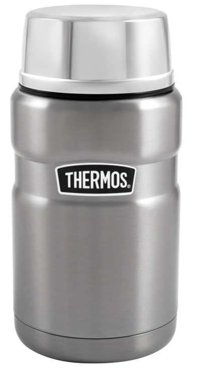 фото Термос k3020st 0,71l стальной нерж. сталь с ложкой thermos