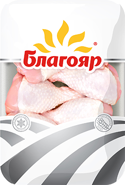 Голень цыпленка-бройлера Благояр замороженная 1 кг