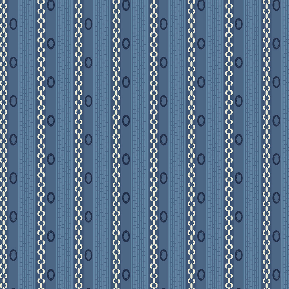 

Ткань хлопок PEPPY Temperance Blue Collection 50х55 см