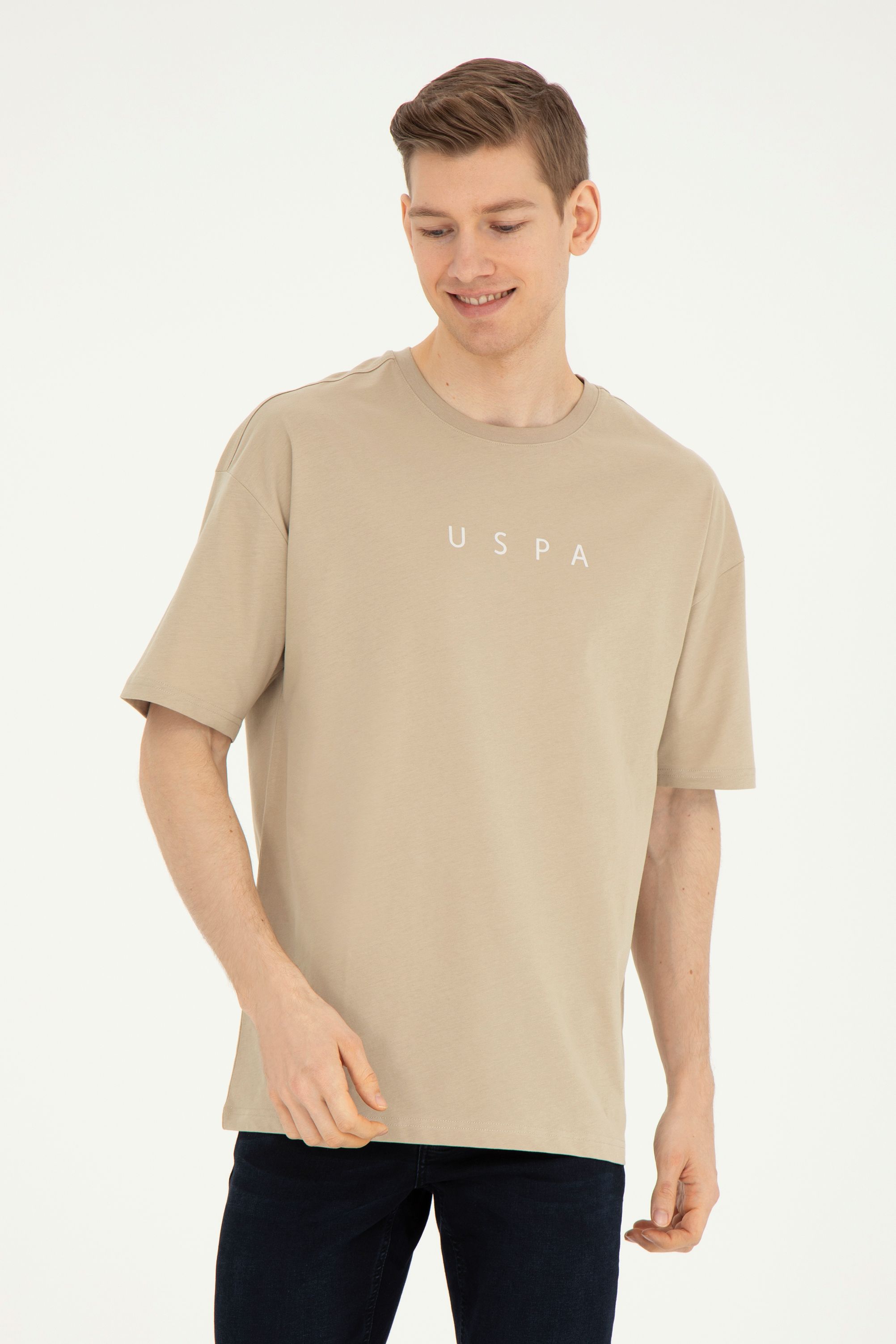 

Футболка мужская U.S. POLO Assn. G081GL0110NAVU бежевая 2XL, Бежевый, G081GL0110NAVU