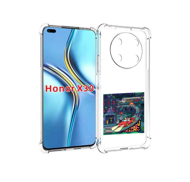 

Чехол MyPads Яд (альбом Kizaru) для Honor X30 / Magic4 Lite 5G, Прозрачный, Tocco