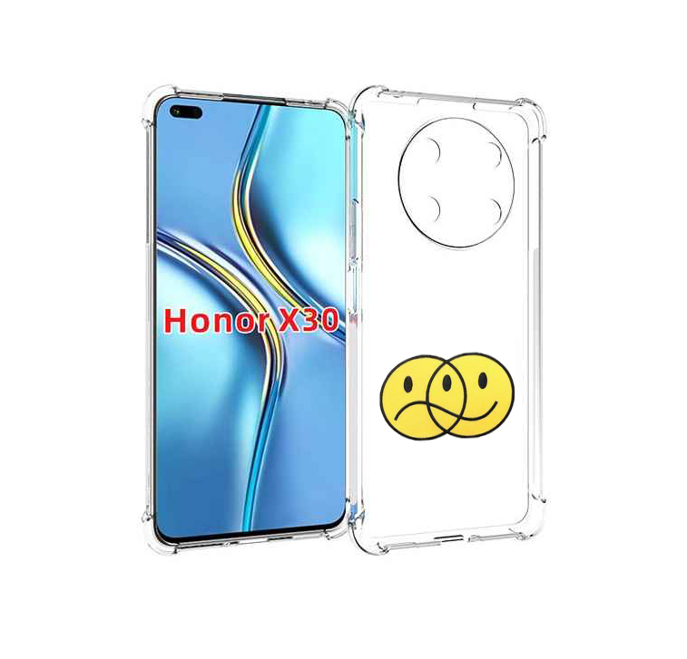 

Чехол MyPads Хиппи для Honor X30 / Magic4 Lite 5G, Прозрачный, Tocco