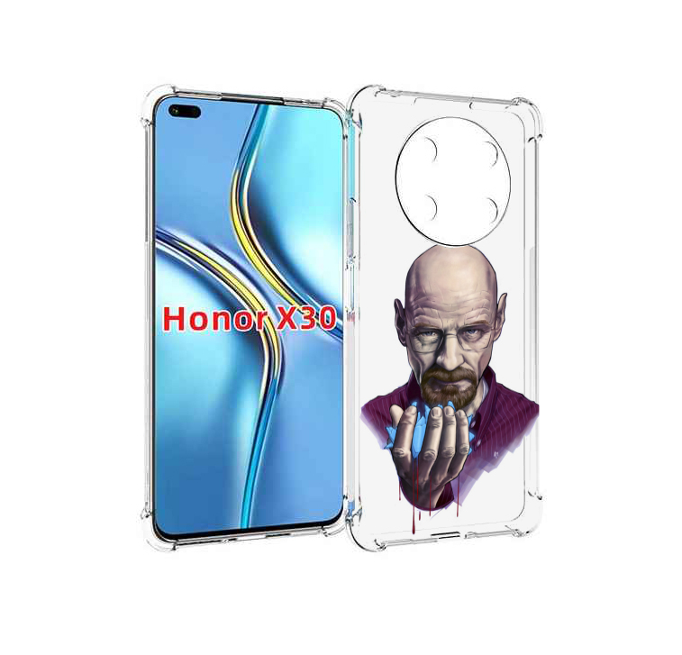 

Чехол MyPads Хайзенберг для Honor X30 / Magic4 Lite 5G, Прозрачный, Tocco