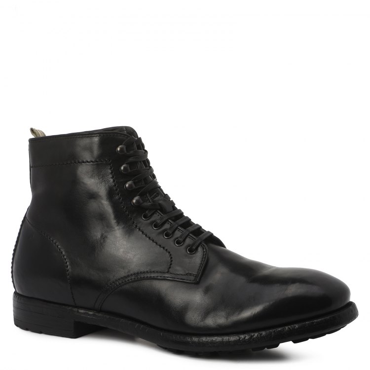 фото Мужские ботинки officine creative vail rubber/006 черный р.43,5 eu