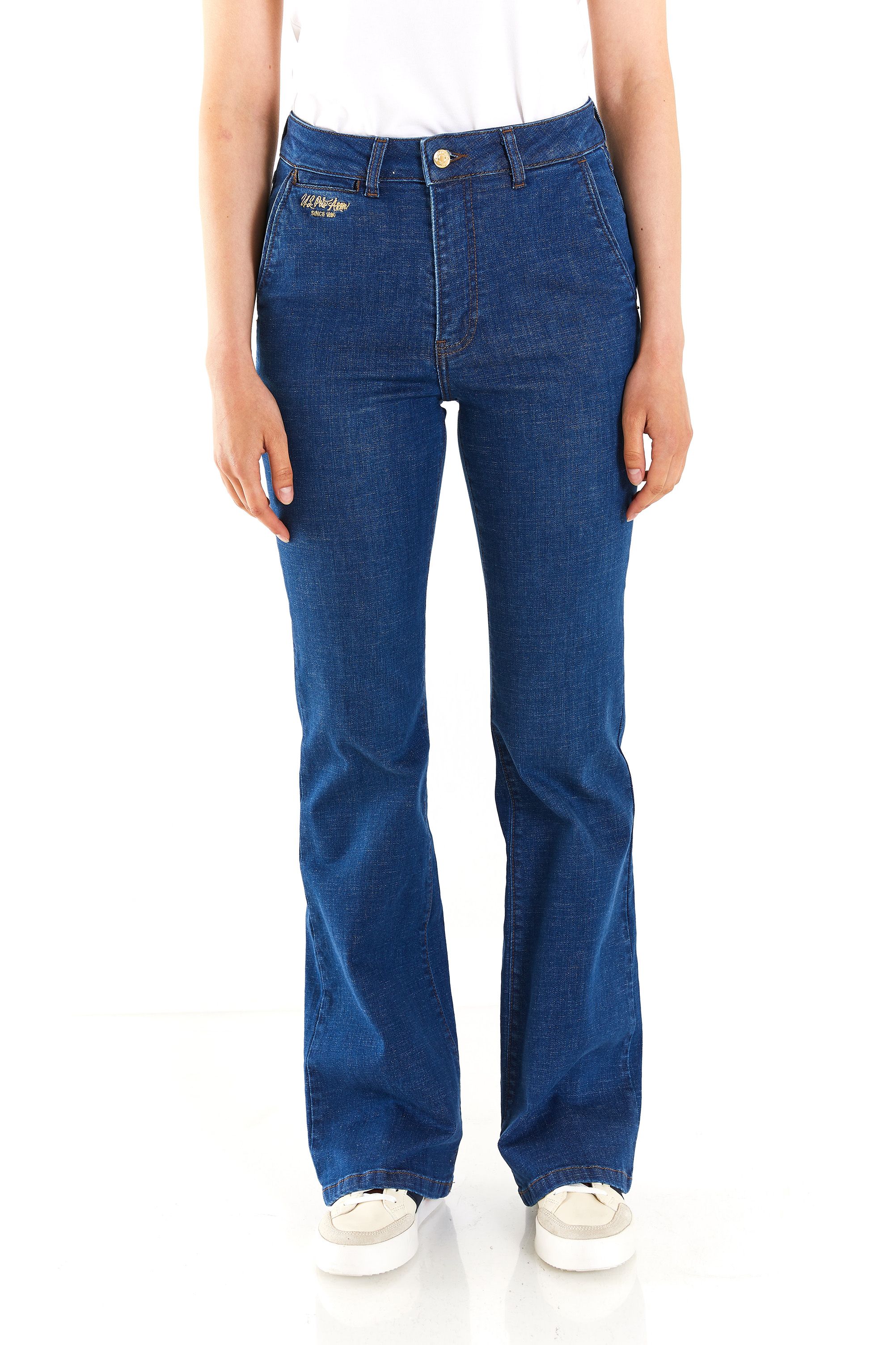 

Джинсы женские US Polo Assn G082SZ0800MADALENE24Y-MID синие 40, Синий, G082SZ0800MADALENE24Y-MID