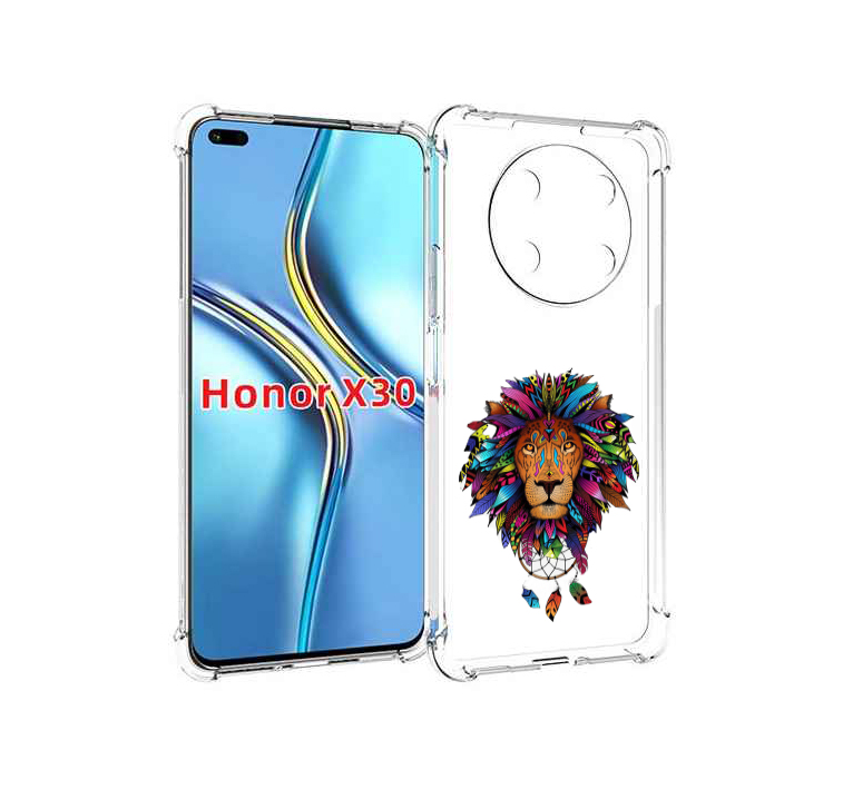 

Чехол MyPads Тотемный Лев для Honor X30 / Magic4 Lite 5G, Прозрачный, Tocco