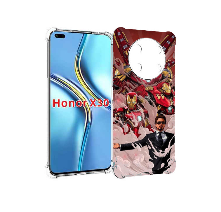 

Чехол MyPads Тони-Старк-и-костюмы для Honor X30 / Magic4 Lite 5G, Прозрачный, Tocco