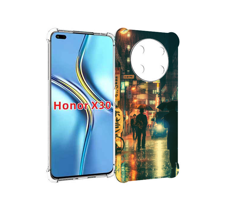 

Чехол MyPads Токио-сеул для Honor X30 / Magic4 Lite 5G, Прозрачный, Tocco