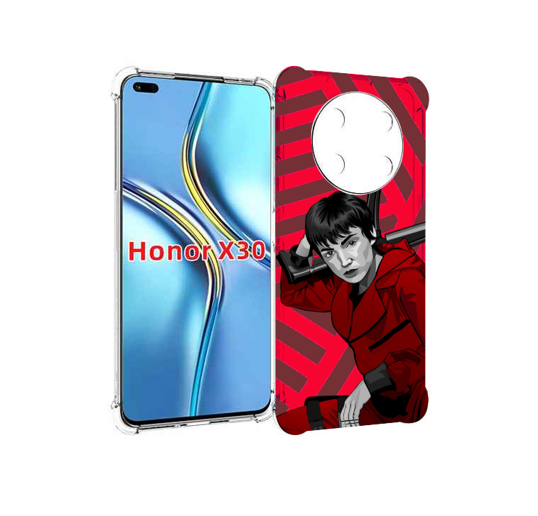 

Чехол MyPads Токио-бумажный-дом для Honor X30 / Magic4 Lite 5G, Прозрачный, Tocco