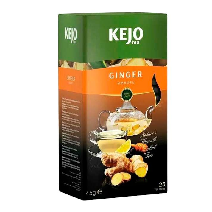 Чай травяной Kejo Foods Ginger в пакетиках 2 г х 25 шт
