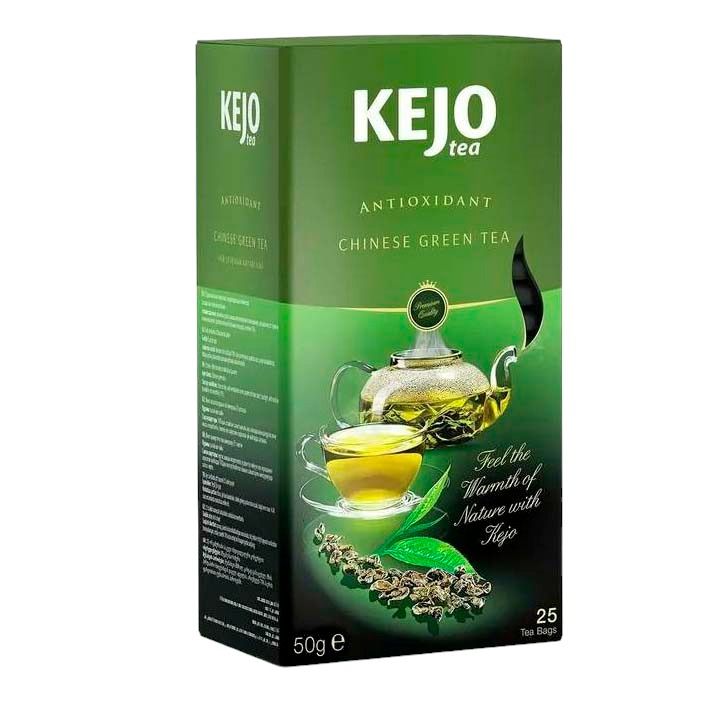 

Чай зеленый Kejo Foods Antioxidant Chinese в пакетиках 2 г х 25 шт