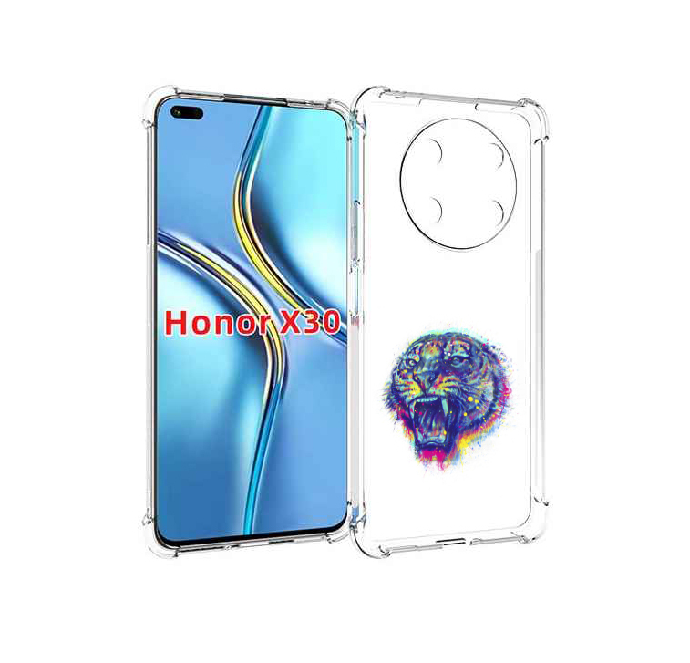 

Чехол MyPads Тигр 2 для Honor X30 / Magic4 Lite 5G, Прозрачный, Tocco