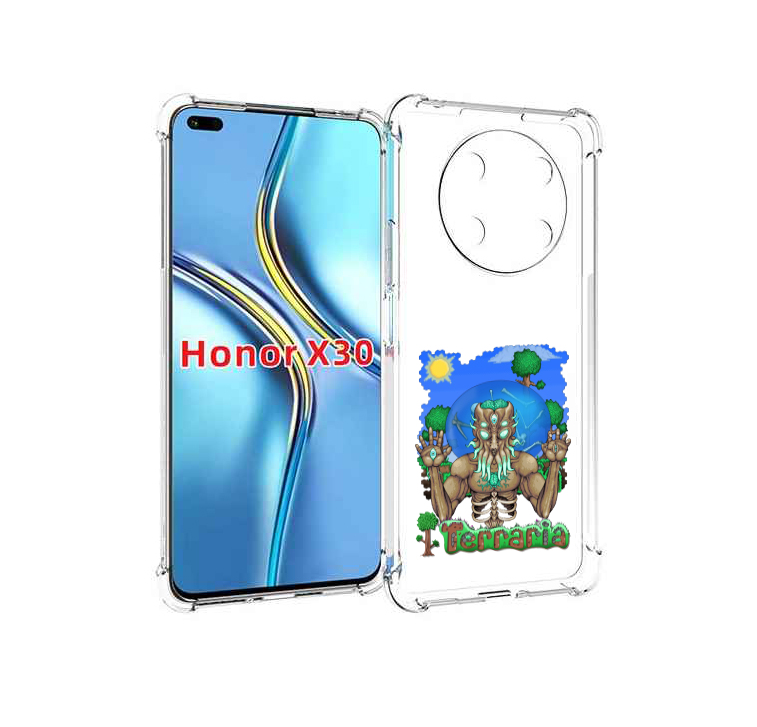 

Чехол MyPads Террария для Honor X30 / Magic4 Lite 5G, Прозрачный, Tocco