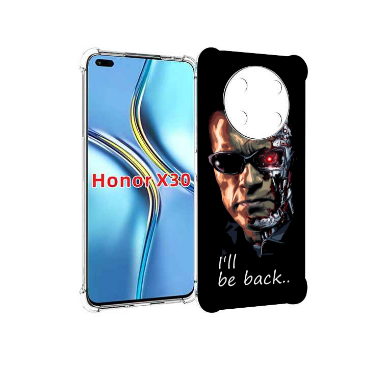 

Чехол MyPads Терминатор для Honor X30 / Magic4 Lite 5G, Прозрачный, Tocco