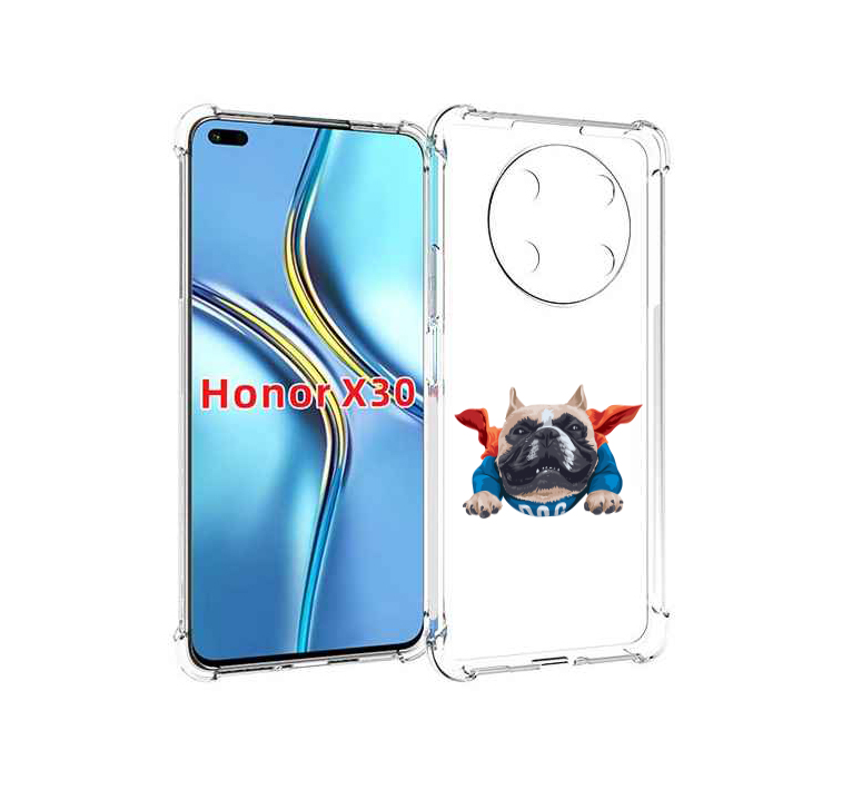 

Чехол MyPads Супер-Дог для Honor X30 / Magic4 Lite 5G, Прозрачный, Tocco