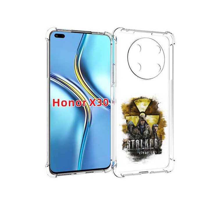 

Чехол MyPads Сталкер мужской для Honor X30 / Magic4 Lite 5G, Прозрачный, Tocco