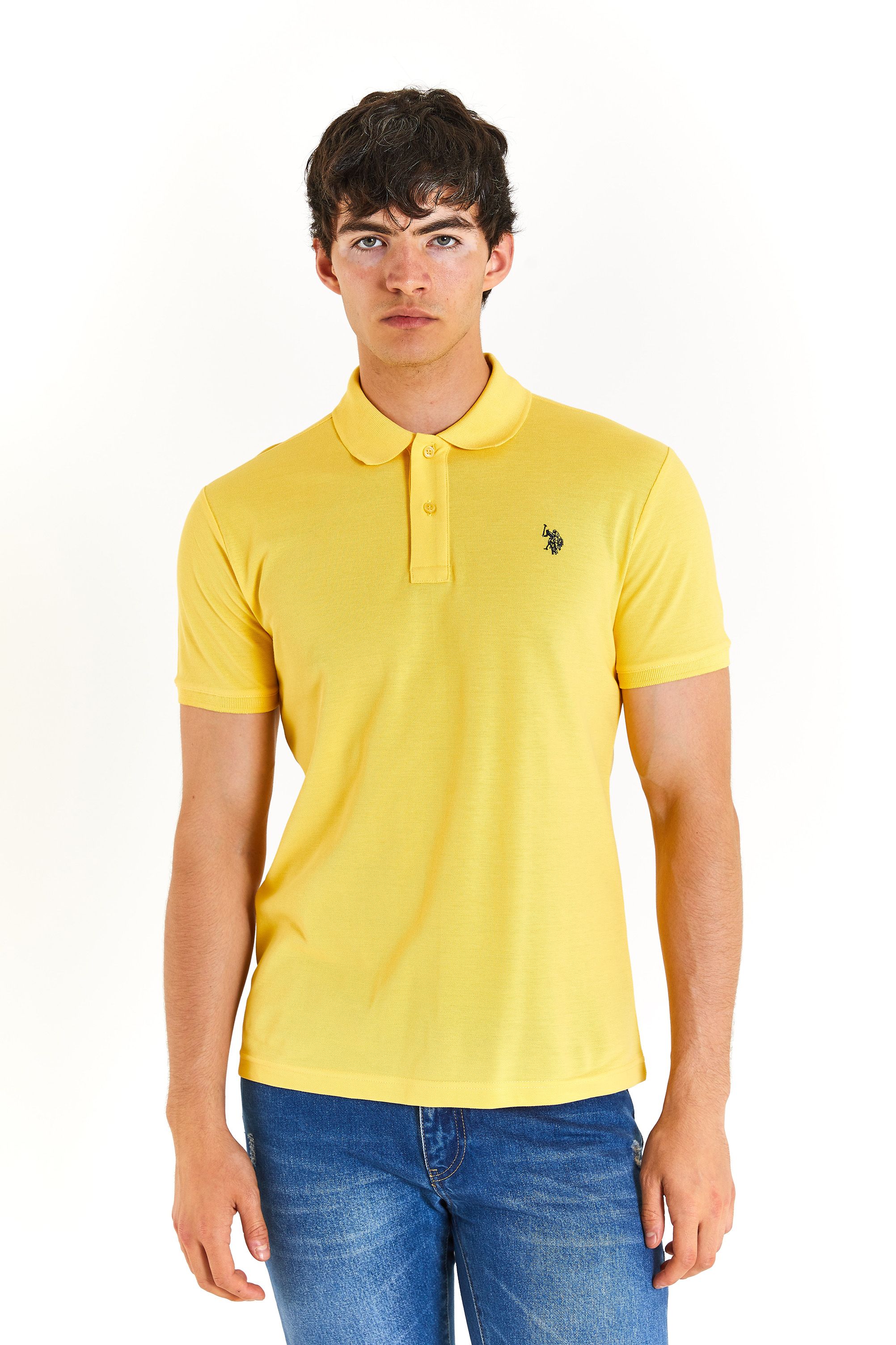 

Футболка мужская US Polo Assn G081GL0110GTP04IY024 желтая L, Желтый, G081GL0110GTP04IY024
