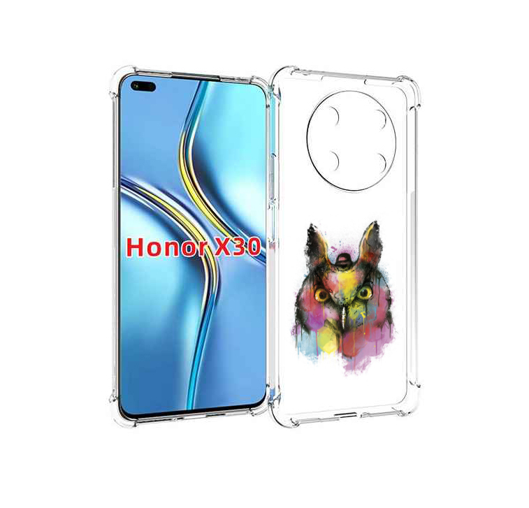 

Чехол MyPads Сова 2 для Honor X30 / Magic4 Lite 5G, Прозрачный, Tocco