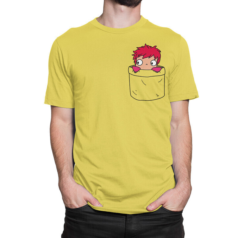 

Футболка мужская Dream Shirts Поньо в кармашке 10006792 желтая S, Поньо в кармашке 10006792