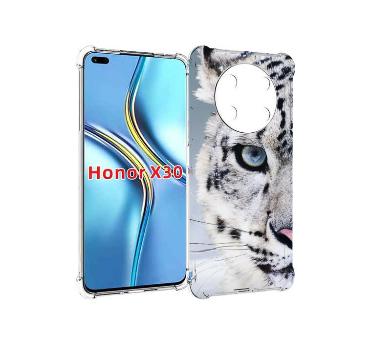 

Чехол MyPads Снежный-барс для Honor X30 / Magic4 Lite 5G, Прозрачный, Tocco