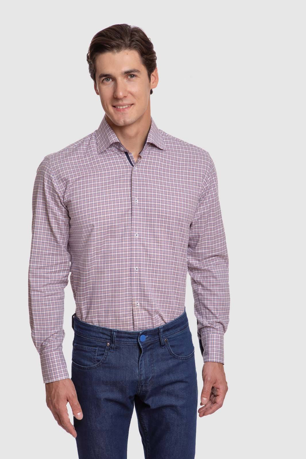 

Рубашка мужская Kanzler 110047W04S041 коричневая 39, 110047W04S041