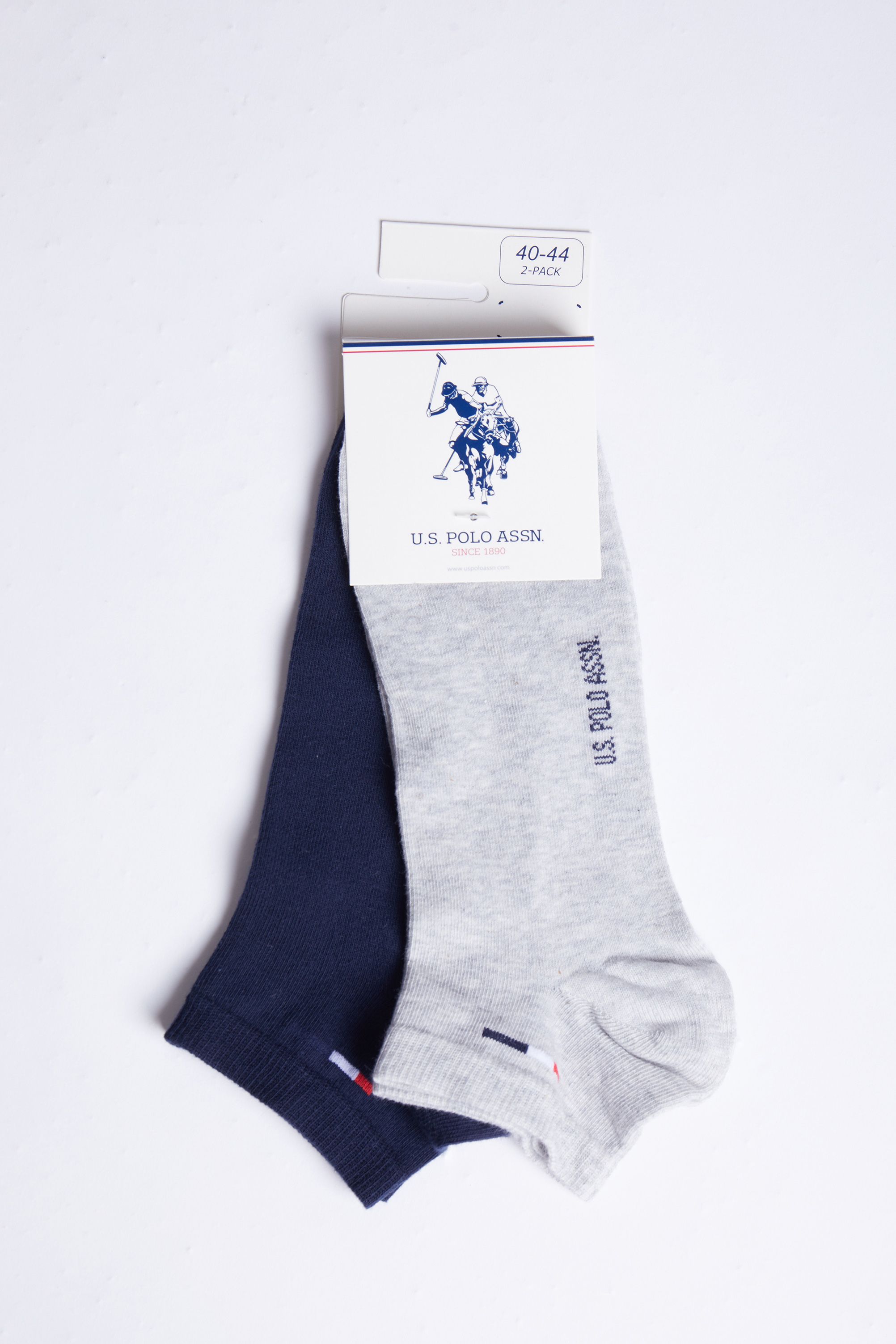 Комплект носков мужских U.S. POLO Assn. A081SZ013P02JAMES серых one size