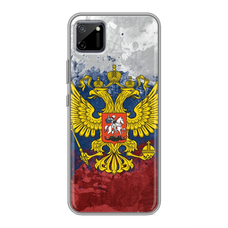 

Чехол для Realme C11 с рисунком и защитой камеры, 75745