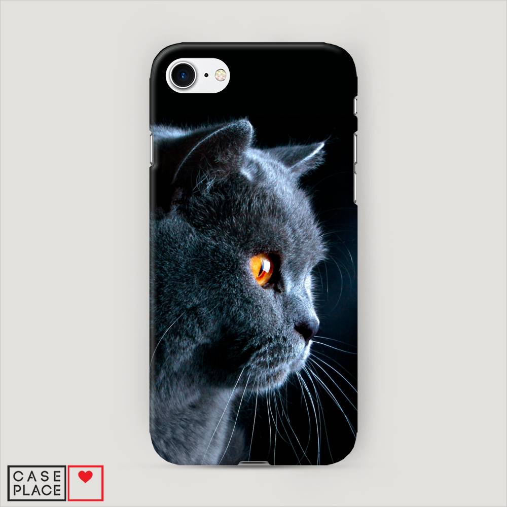 

Пластиковый чехол "Благородный кот британец" на Apple iPhone 7, 10620-1
