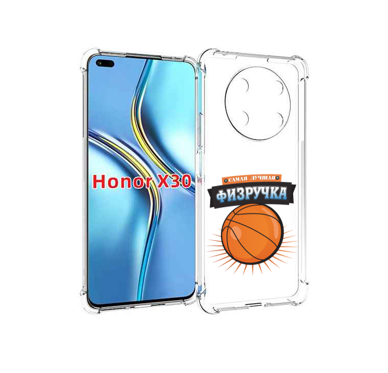 

Чехол MyPads Самая лучшая физручка для Honor X30 / Magic4 Lite 5G, Прозрачный, Tocco