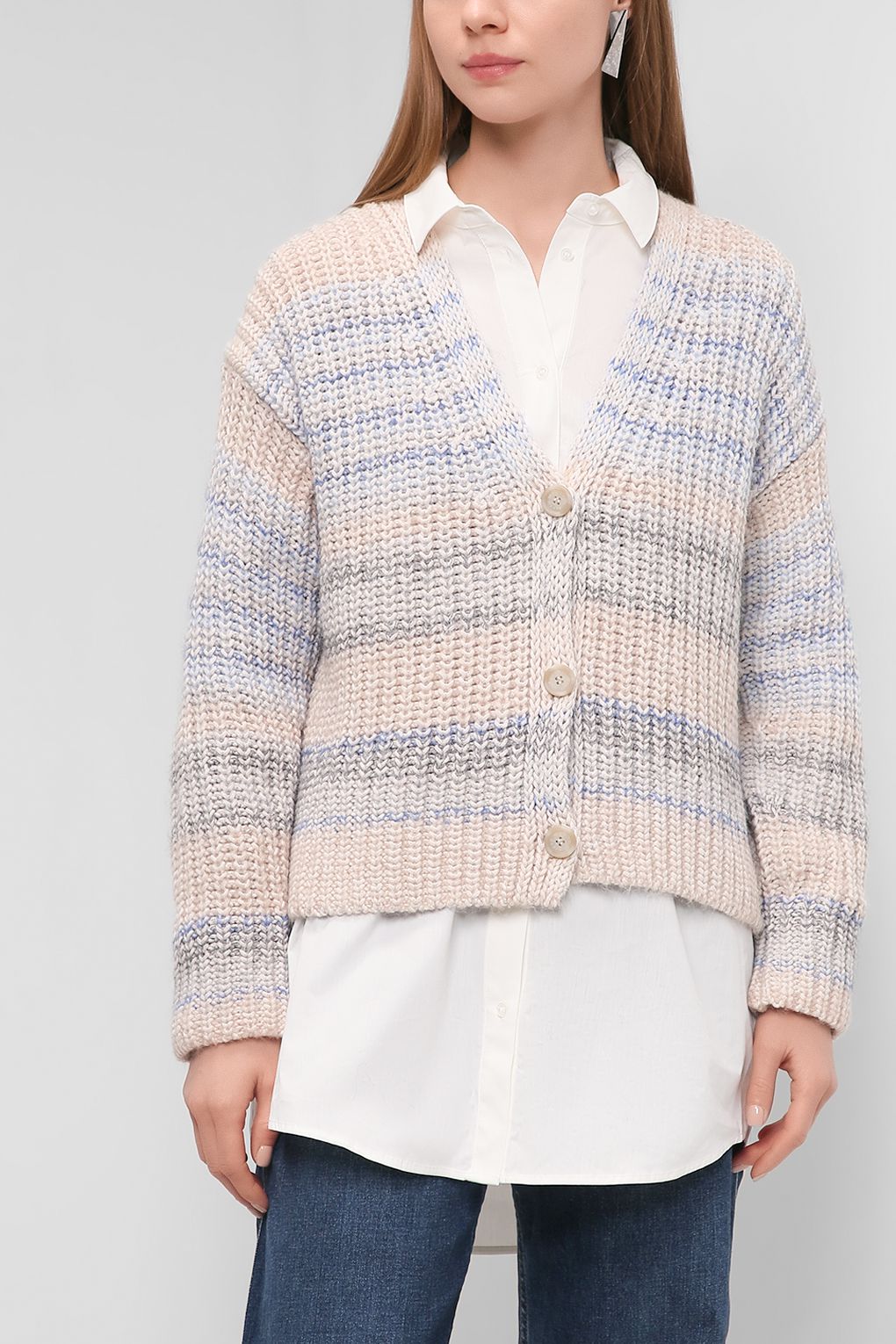 

Кардиган женский Marc O’Polo 241602161309 разноцветный XS, 241602161309