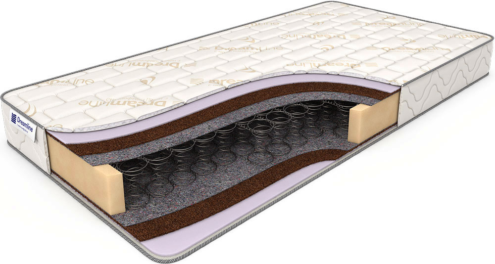 

Матрас Dreamline Classic +15 Hard BS-120 140х180, Белый, Classic +15 Hard BS-120