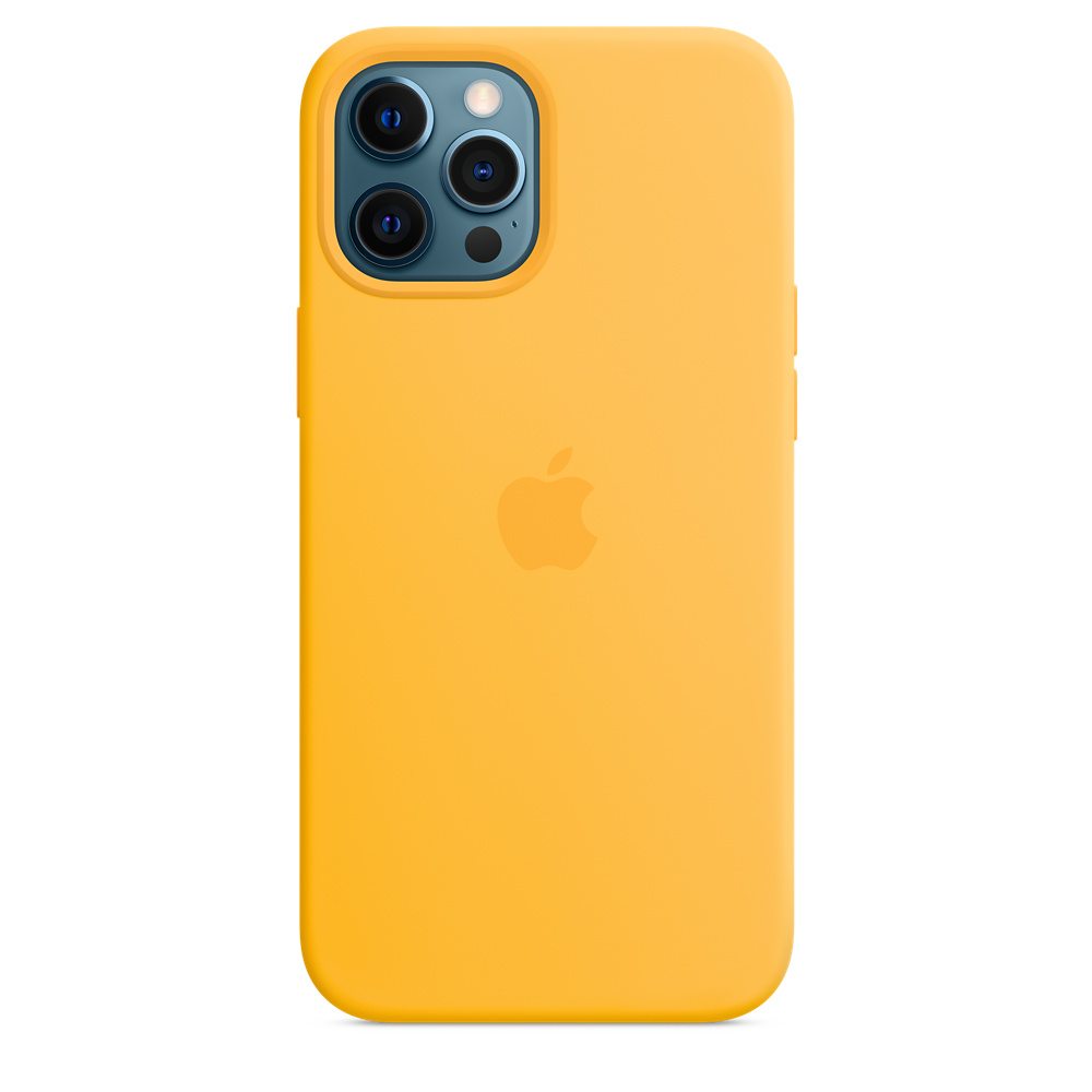 фото Оригинальный чехол apple для iphone 12 pro max silicone magsafe sunflower (mktw3ze/a)