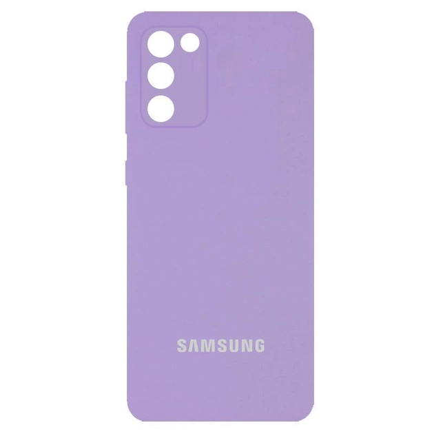 

Чехол для телефона Samsung A03S Silicone Cover Лаванда, Фиолетовый