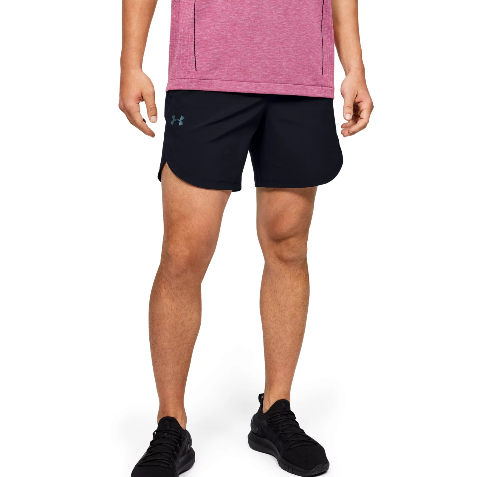 фото Шорты мужские under armour stretch-woven shorts черные 2xl